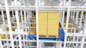 create industrial 3d warehouse automation and logistics animation