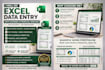do excel data entry, data cleaning and financial analysis