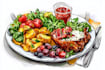 make a food pop art illustration