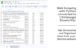 do web scraping, data mining and crawling with python