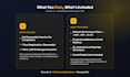 register domain name, business email, website landing page