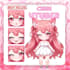 create vtuber rigging, live2d model, chibi vtuber, anime vtuber, vtuber avatar