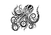 draw attractive and imagination octopus logo design