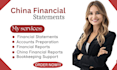 prepare chinese financial statements