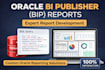 create and customize oracle bi publisher bip reports