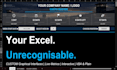 do excel graphic design, interactive spreadsheet elements