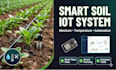 create an automated soil moisture and temperature iot tracking system
