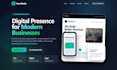 build a responsive company profile or landing page website