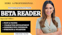 beta read, critique novel, romance beta reader with beta reader inline feedback
