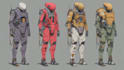 design sci fi mecha and robot concept art