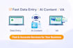 do accurate data entry,ai content writing and virtual asssistant tasks