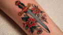 design a custom traditional old school tattoo