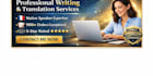 translate, proofread, transcribe, write, and edit, your content in fr,eng,IT