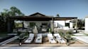 creative 3d or 2d landscape hardscape design, render garden, patio, backyard