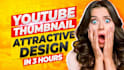 design viral and catchy youtube thumbnails