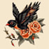 make  a rad traditional tattoo design
