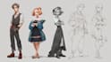 create professional character design illustration