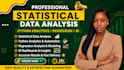 statistical data analysis, python analytics regression, python data analysis