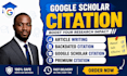 increase and backdate google scholar citations, increase h index
