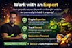 build crypto or memecoin websites that turn visitors into investors