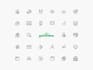design icon set bundle with svg,lottie,gif animation
