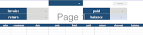 do a sales daily sheet