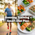 create beginner running training plan and diet advice