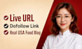 publish food guest post backlinks on a USA food blog