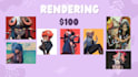 open my first commission