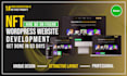 build a professional nft wordpress website for your project