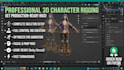 professionally rig your 3d character in blender