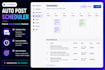 build ai social media automation system with scheduling