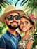 draw your couple caricature