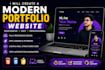 create a simple portfolio websites
