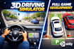 build a professional car driving school game with traffic rules using unity