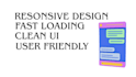 build responsive website using HTML CSS react