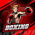 design high quality boxing mascot logo