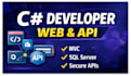 develop dotnet core web application web API and sql server backend system