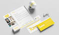 design modern professional stationery for your brand