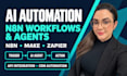 build n8n ai automation workflows for startups with smart ai agents voice agent