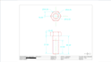 draw in autocad, plan elevations sections isometric,orthographic view assignment