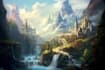 create stunning fantasy landscape
