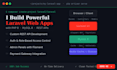 build a professional PHP laravel web app with mysql rest API and admin panel