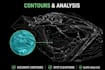 create 3d terrain model and contours  from point cloud, lidar or survey data