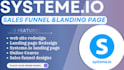 build systeme io landing page, systeme io sales funnel, samcart sales funnel
