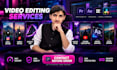 do professional video editing