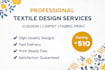 design unique fabric, cushion, and carpet patterns