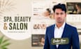 design a spa, beauty, and salon website using wordpress
