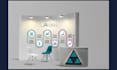 create professional backdrop booth, trade show booth design