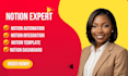 create notion workspace,custom notion template notion expert crm
